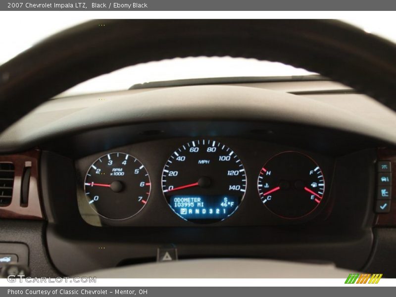 Black / Ebony Black 2007 Chevrolet Impala LTZ