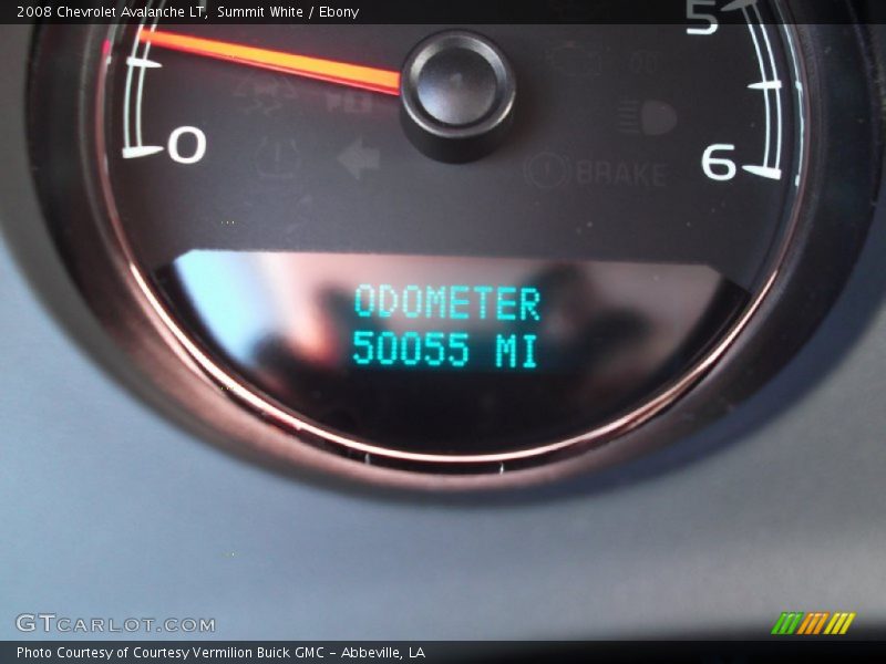 Summit White / Ebony 2008 Chevrolet Avalanche LT