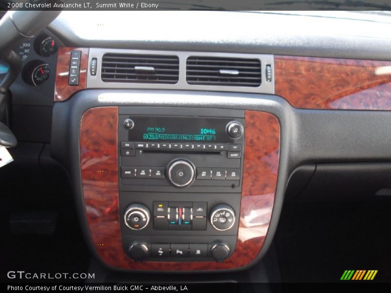 Summit White / Ebony 2008 Chevrolet Avalanche LT