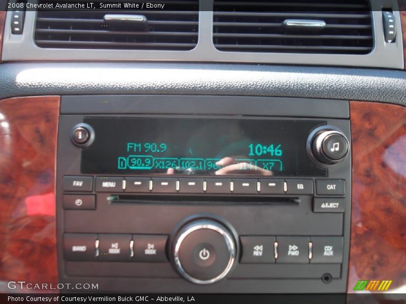 Summit White / Ebony 2008 Chevrolet Avalanche LT