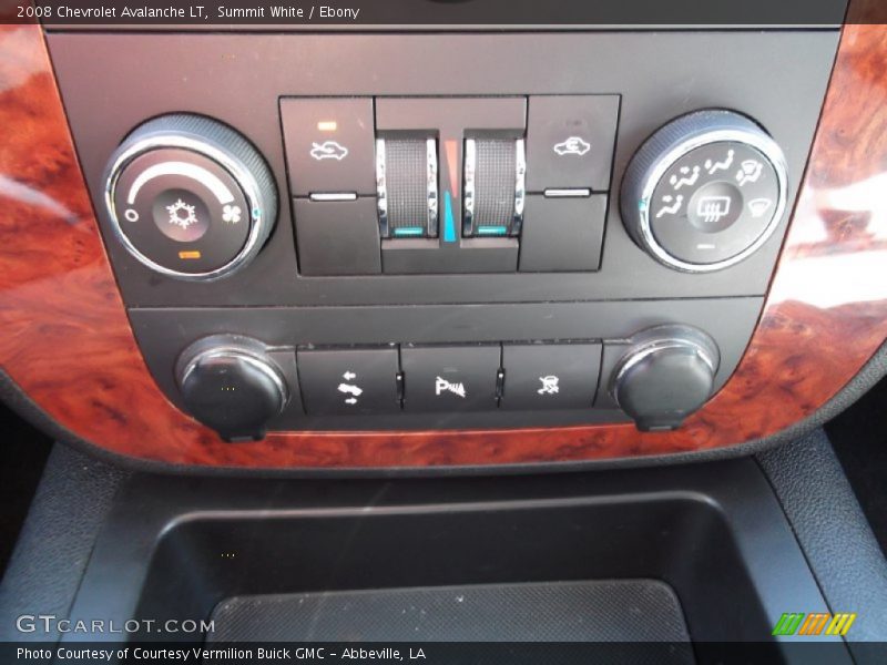 Summit White / Ebony 2008 Chevrolet Avalanche LT