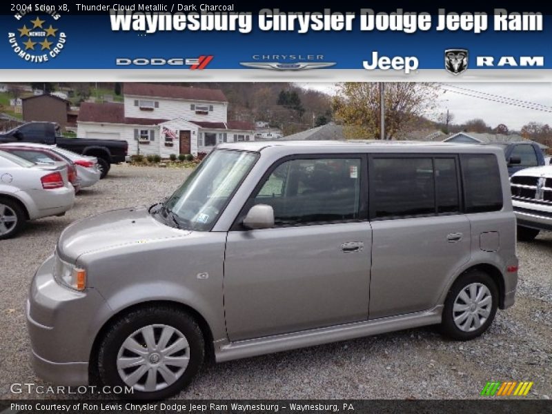 Thunder Cloud Metallic / Dark Charcoal 2004 Scion xB