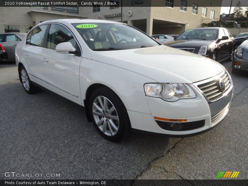 Front 3/4 View of 2010 Passat Komfort Sedan