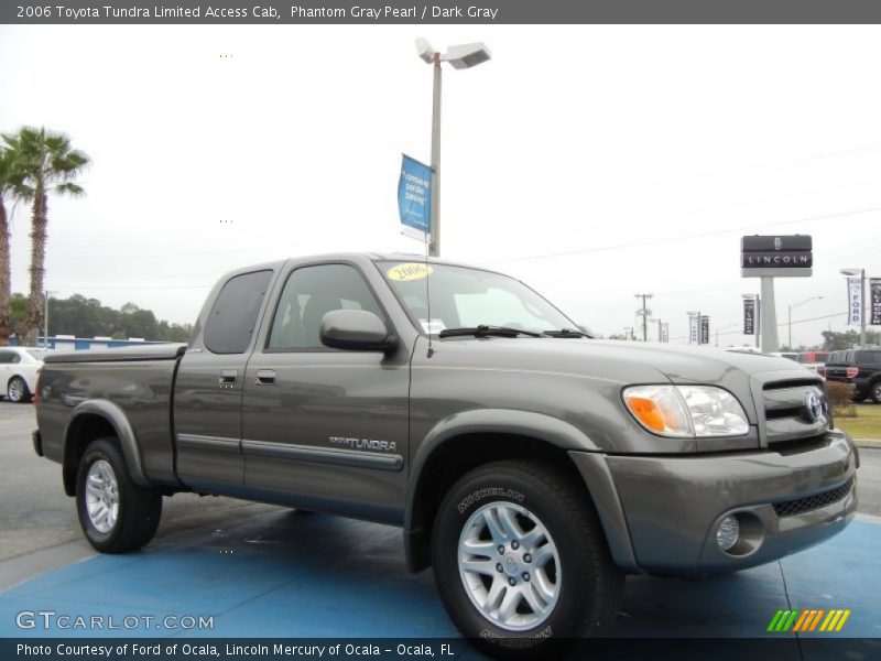 Phantom Gray Pearl / Dark Gray 2006 Toyota Tundra Limited Access Cab