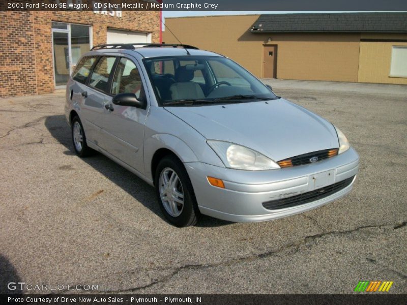 CD Silver Metallic / Medium Graphite Grey 2001 Ford Focus SE Wagon