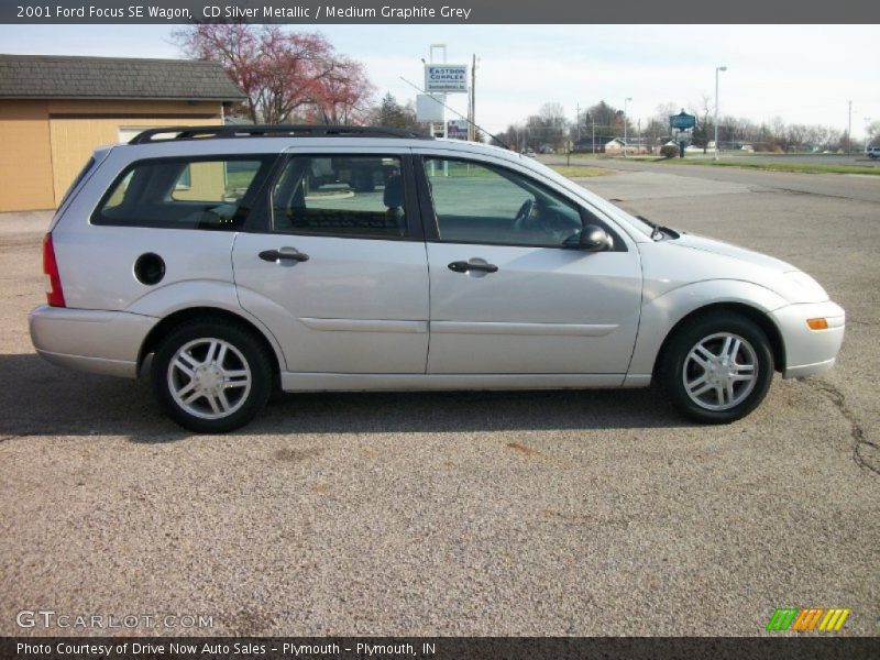 CD Silver Metallic / Medium Graphite Grey 2001 Ford Focus SE Wagon