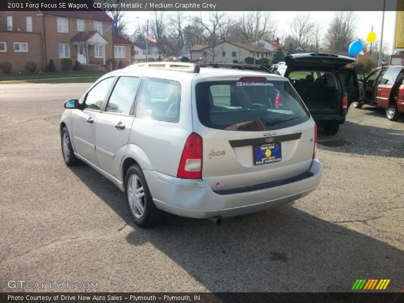 CD Silver Metallic / Medium Graphite Grey 2001 Ford Focus SE Wagon