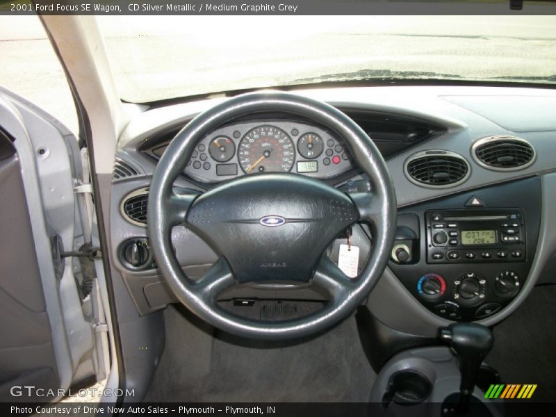 CD Silver Metallic / Medium Graphite Grey 2001 Ford Focus SE Wagon