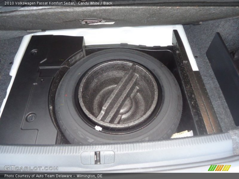 Candy White / Black 2010 Volkswagen Passat Komfort Sedan