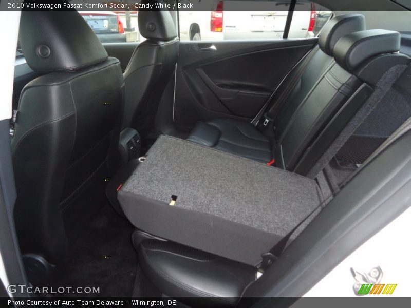 Candy White / Black 2010 Volkswagen Passat Komfort Sedan