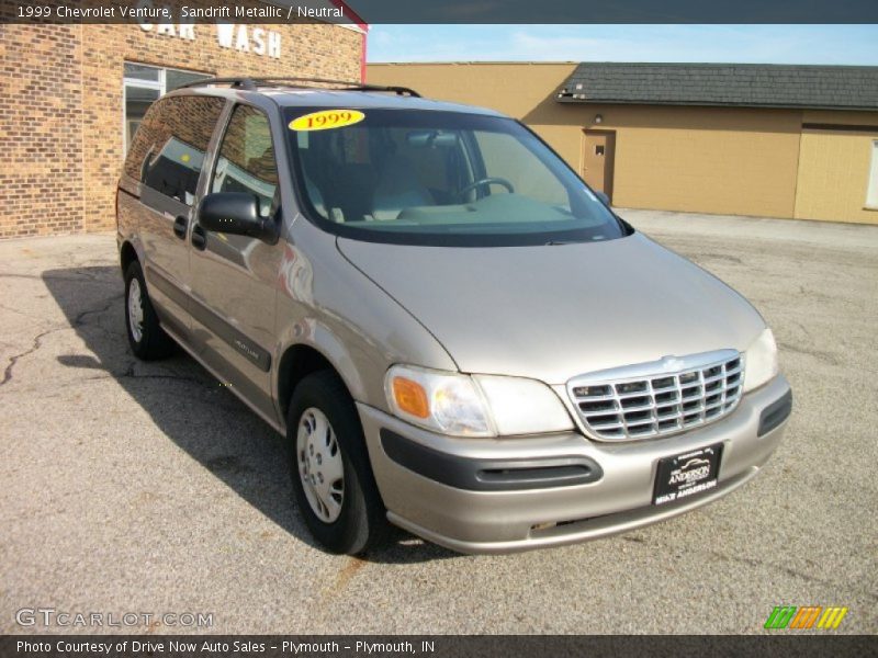 Sandrift Metallic / Neutral 1999 Chevrolet Venture