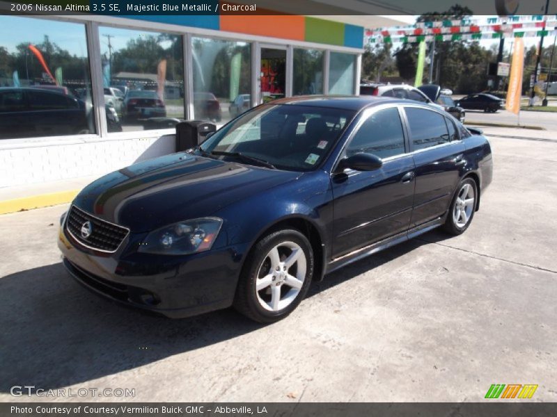 Majestic Blue Metallic / Charcoal 2006 Nissan Altima 3.5 SE