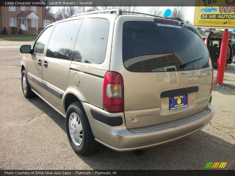 Sandrift Metallic / Neutral 1999 Chevrolet Venture