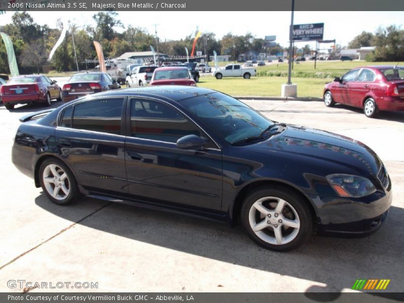 Majestic Blue Metallic / Charcoal 2006 Nissan Altima 3.5 SE