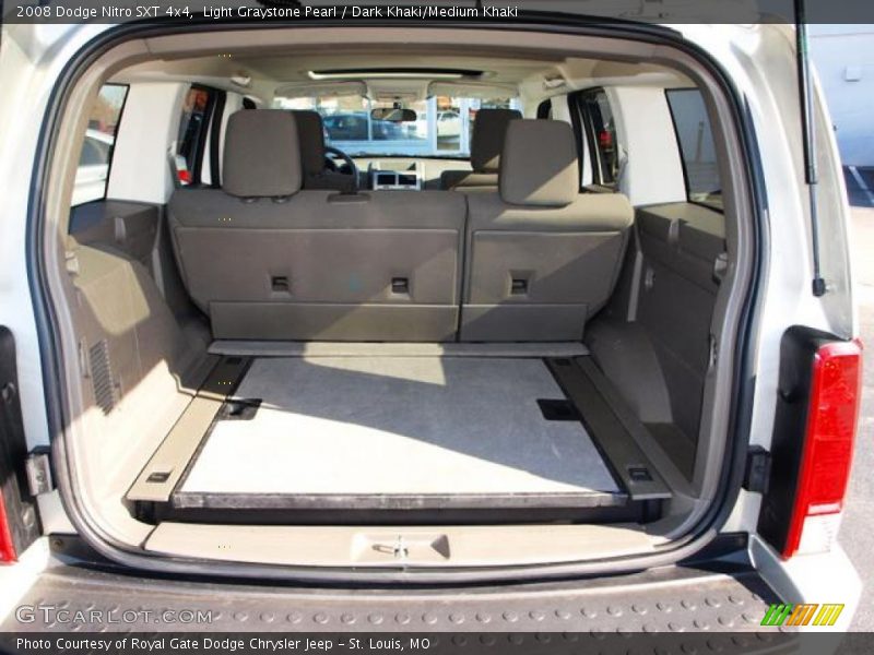 Light Graystone Pearl / Dark Khaki/Medium Khaki 2008 Dodge Nitro SXT 4x4