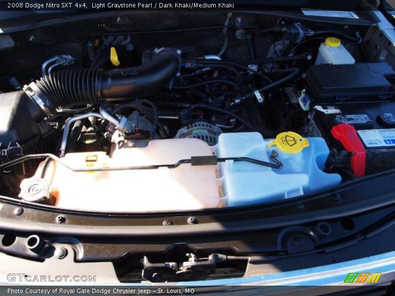 Light Graystone Pearl / Dark Khaki/Medium Khaki 2008 Dodge Nitro SXT 4x4