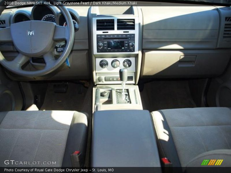 Light Graystone Pearl / Dark Khaki/Medium Khaki 2008 Dodge Nitro SXT 4x4