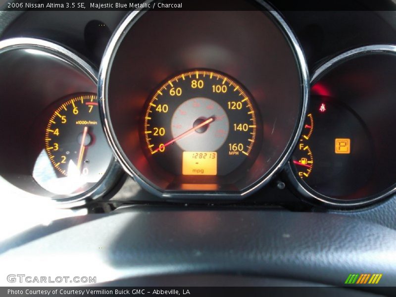 Majestic Blue Metallic / Charcoal 2006 Nissan Altima 3.5 SE