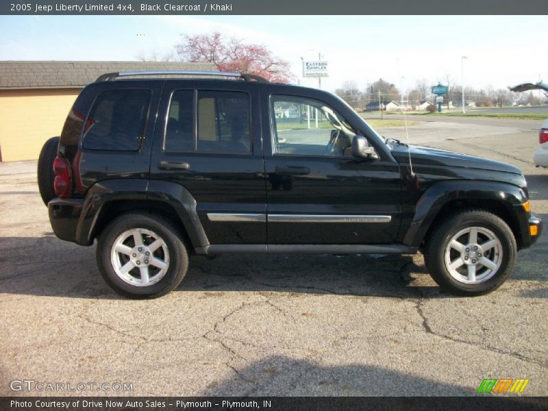 Black Clearcoat / Khaki 2005 Jeep Liberty Limited 4x4