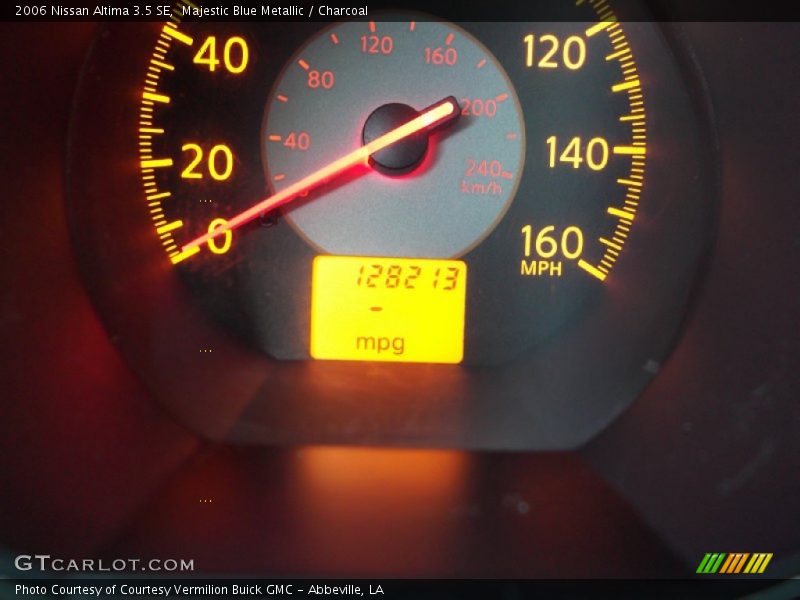 Majestic Blue Metallic / Charcoal 2006 Nissan Altima 3.5 SE