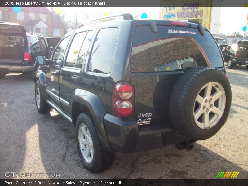 Black Clearcoat / Khaki 2005 Jeep Liberty Limited 4x4