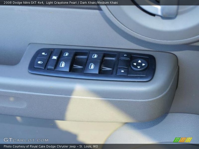 Light Graystone Pearl / Dark Khaki/Medium Khaki 2008 Dodge Nitro SXT 4x4