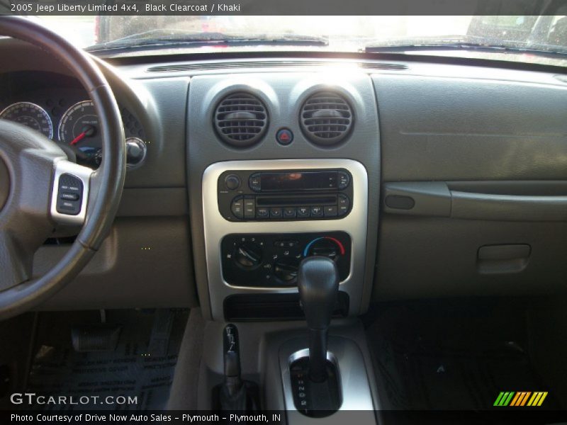 Black Clearcoat / Khaki 2005 Jeep Liberty Limited 4x4