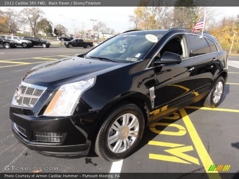 Black Raven / Ebony/Titanium 2011 Cadillac SRX FWD