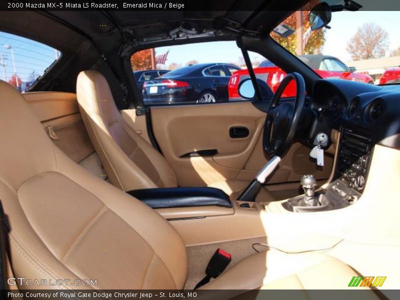  2000 MX-5 Miata LS Roadster Beige Interior