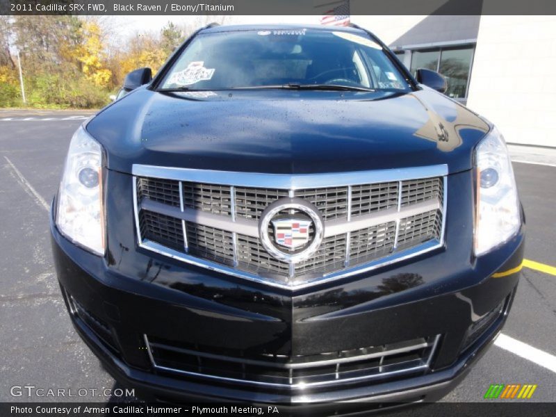 Black Raven / Ebony/Titanium 2011 Cadillac SRX FWD