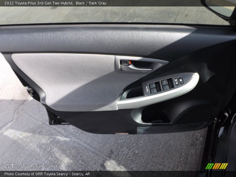 Black / Dark Gray 2012 Toyota Prius 3rd Gen Two Hybrid