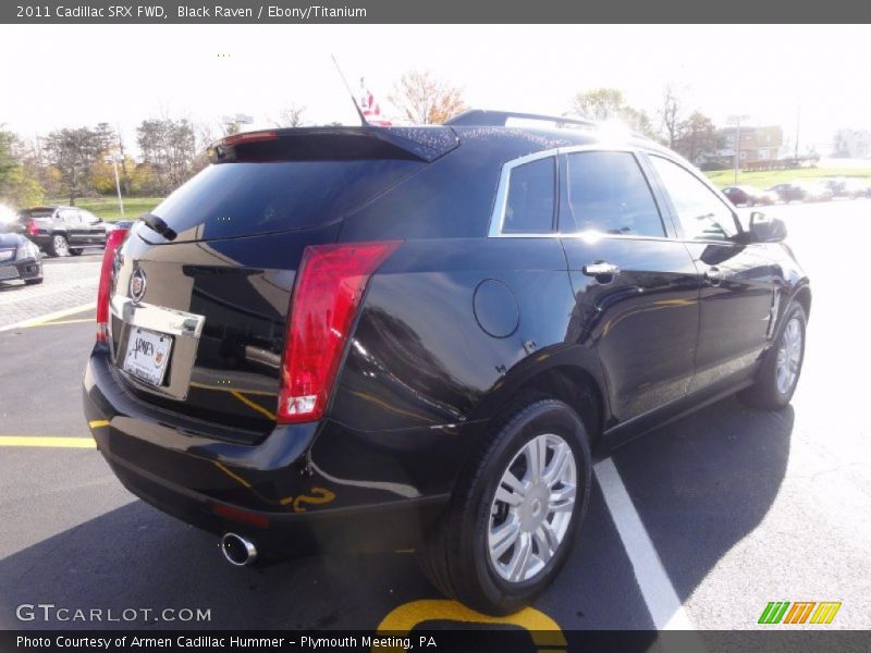 Black Raven / Ebony/Titanium 2011 Cadillac SRX FWD