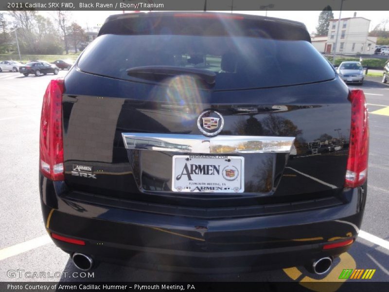 Black Raven / Ebony/Titanium 2011 Cadillac SRX FWD