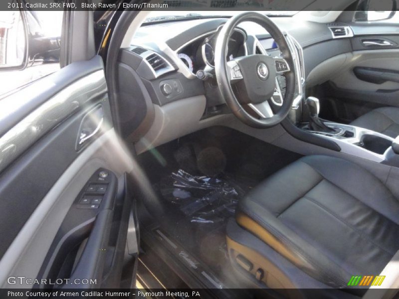 Black Raven / Ebony/Titanium 2011 Cadillac SRX FWD
