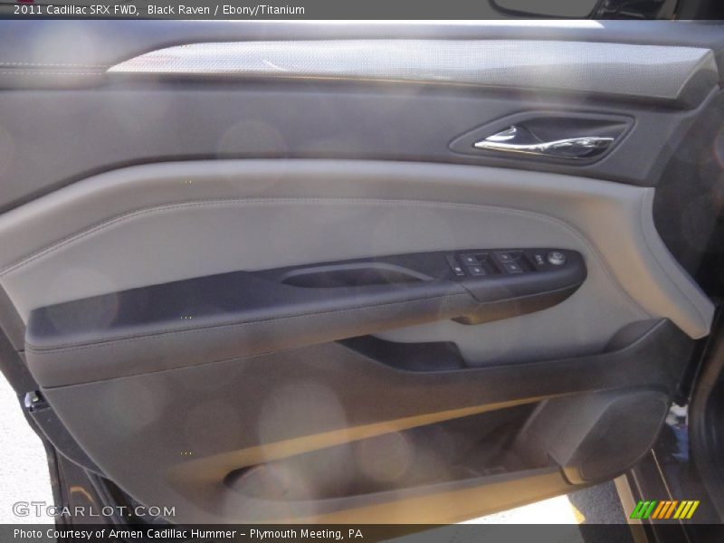 Black Raven / Ebony/Titanium 2011 Cadillac SRX FWD