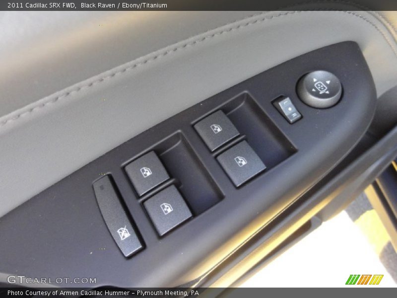 Black Raven / Ebony/Titanium 2011 Cadillac SRX FWD