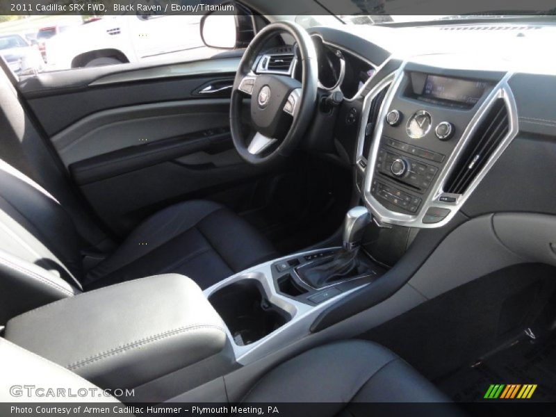 Black Raven / Ebony/Titanium 2011 Cadillac SRX FWD