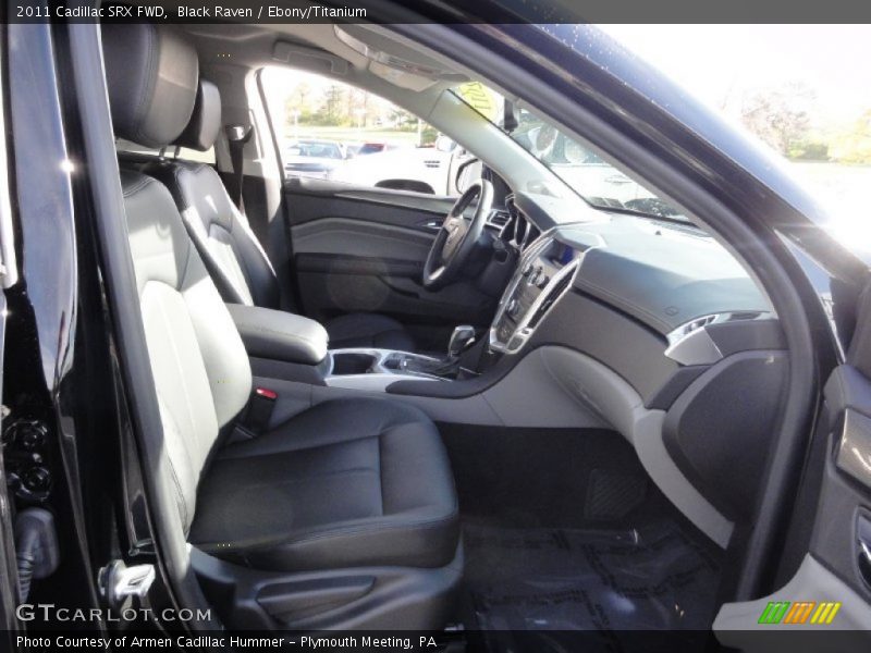 Black Raven / Ebony/Titanium 2011 Cadillac SRX FWD