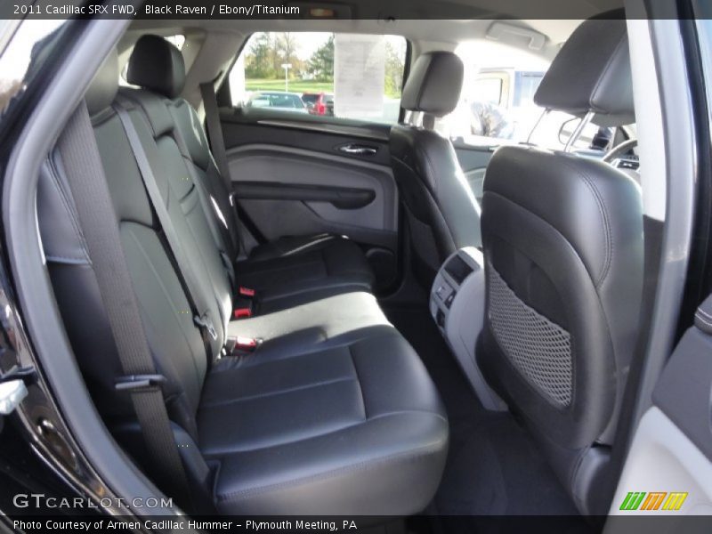 Black Raven / Ebony/Titanium 2011 Cadillac SRX FWD