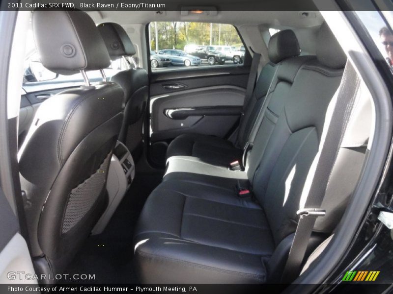 Black Raven / Ebony/Titanium 2011 Cadillac SRX FWD