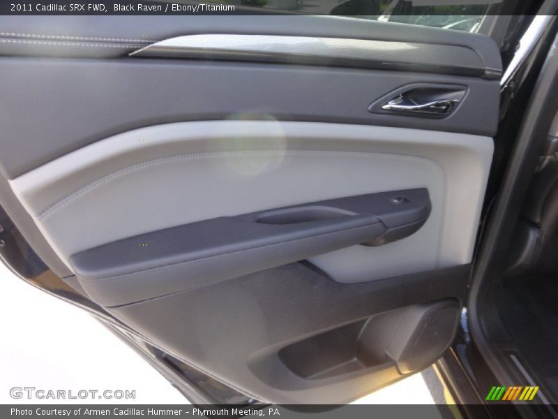 Black Raven / Ebony/Titanium 2011 Cadillac SRX FWD