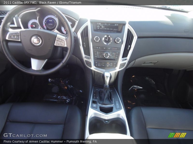 Black Raven / Ebony/Titanium 2011 Cadillac SRX FWD
