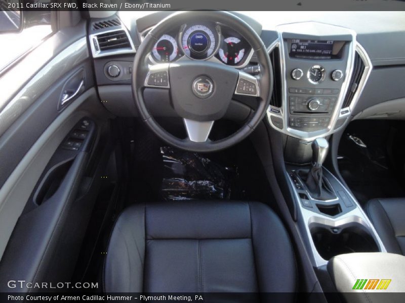 Black Raven / Ebony/Titanium 2011 Cadillac SRX FWD