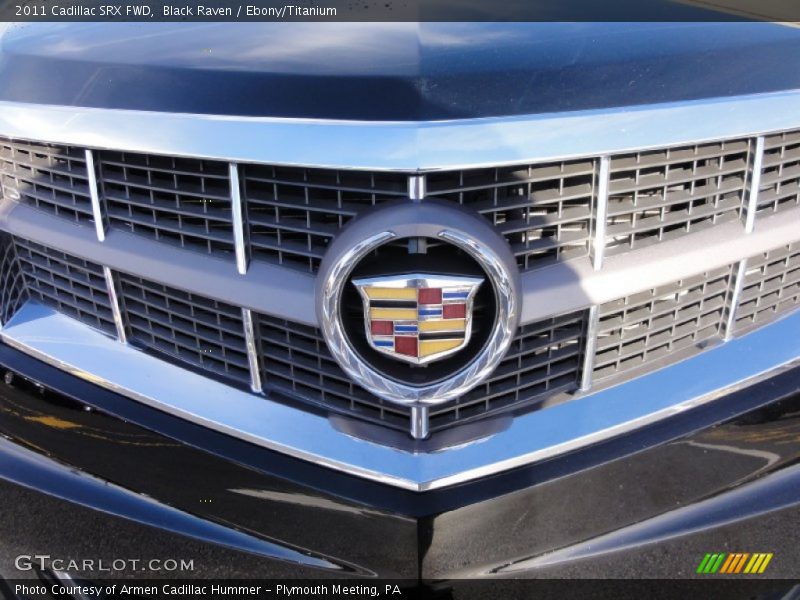 Black Raven / Ebony/Titanium 2011 Cadillac SRX FWD