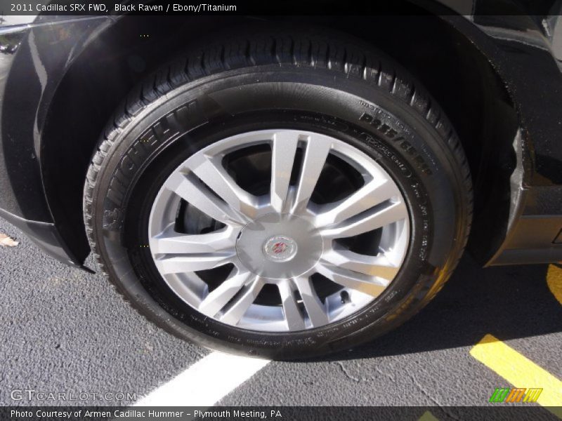 Black Raven / Ebony/Titanium 2011 Cadillac SRX FWD