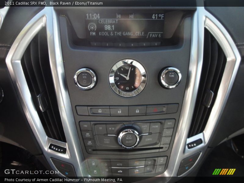 Black Raven / Ebony/Titanium 2011 Cadillac SRX FWD
