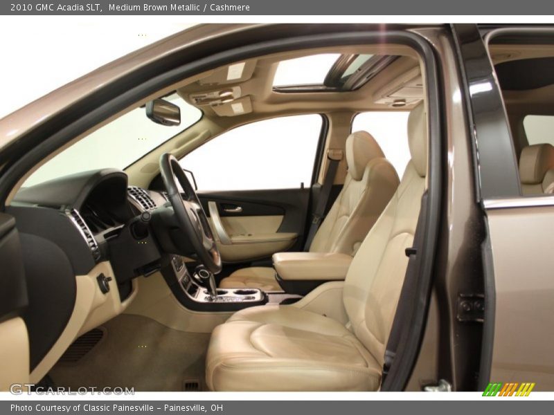 Medium Brown Metallic / Cashmere 2010 GMC Acadia SLT