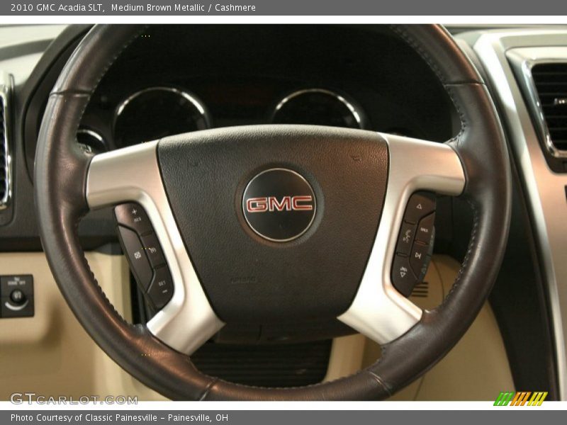 Medium Brown Metallic / Cashmere 2010 GMC Acadia SLT