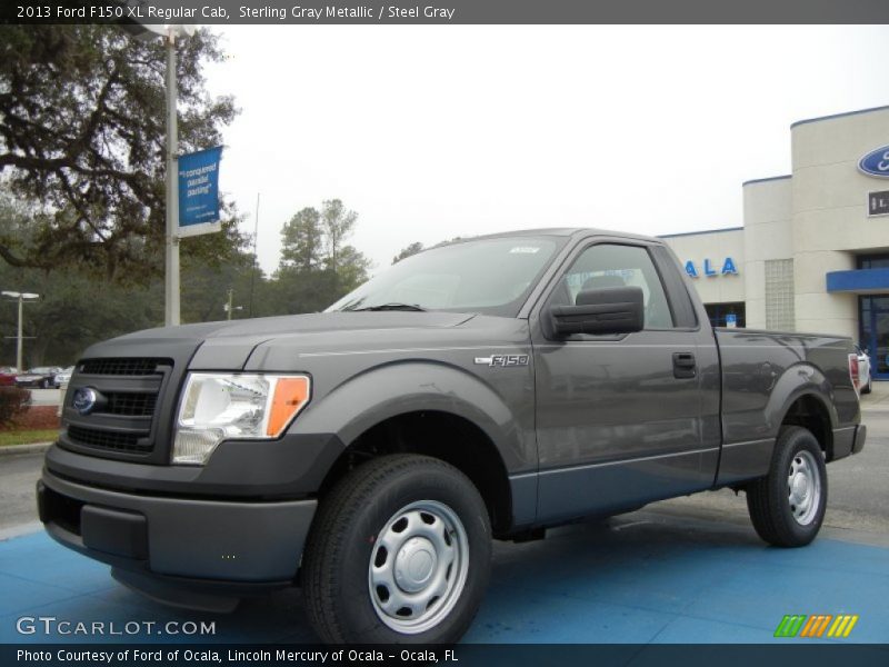 Front 3/4 View of 2013 F150 XL Regular Cab