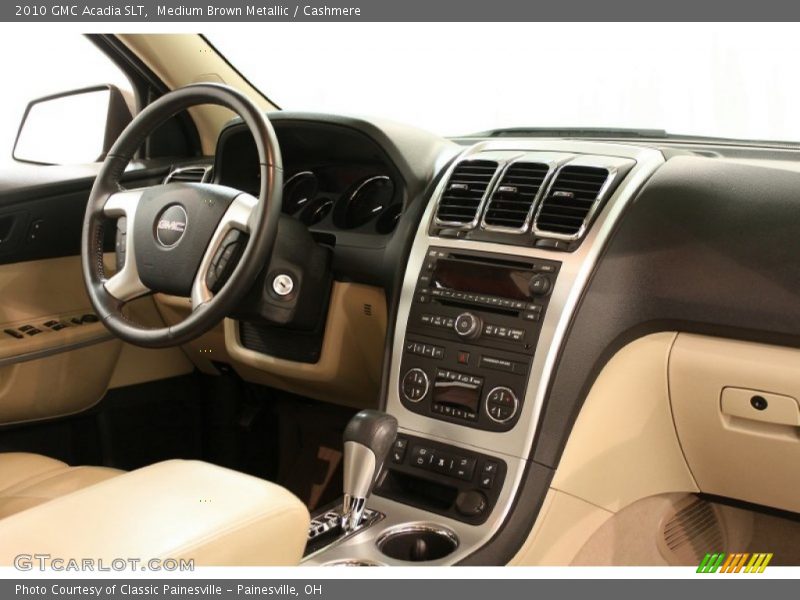 Medium Brown Metallic / Cashmere 2010 GMC Acadia SLT